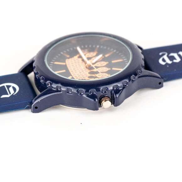 Juicy Couture Black Label Navy Blue Silicone Crown Crystal Watch JC/1324 main image 4